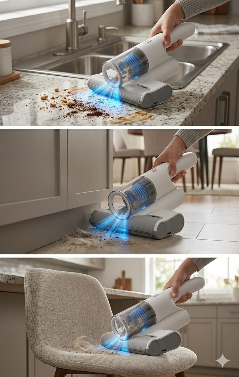 CleanNest™ UV Dust Mite Remover – High‑Power Fabric Purifier