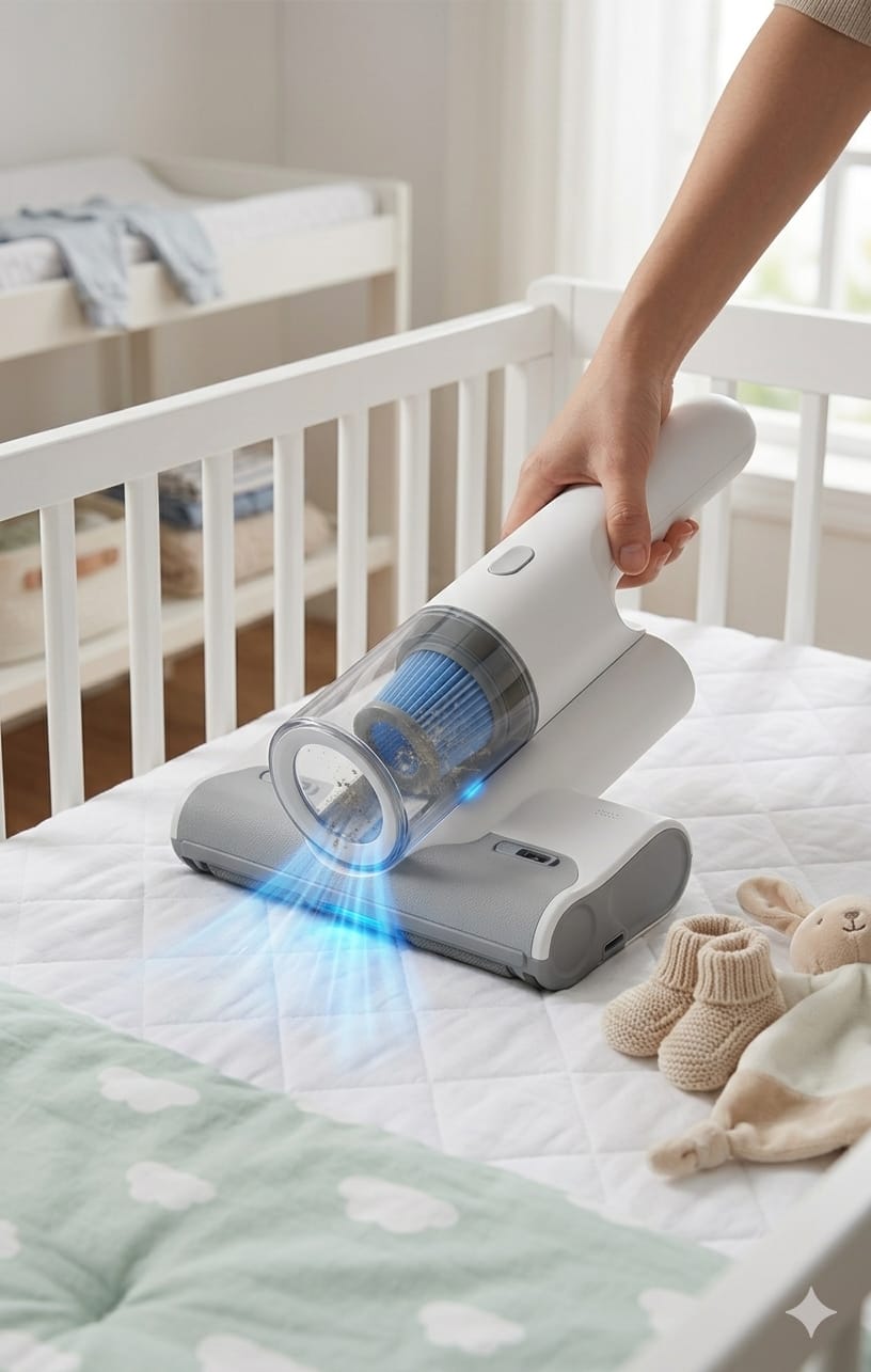 CleanNest™ UV Dust Mite Remover – High‑Power Fabric Purifier