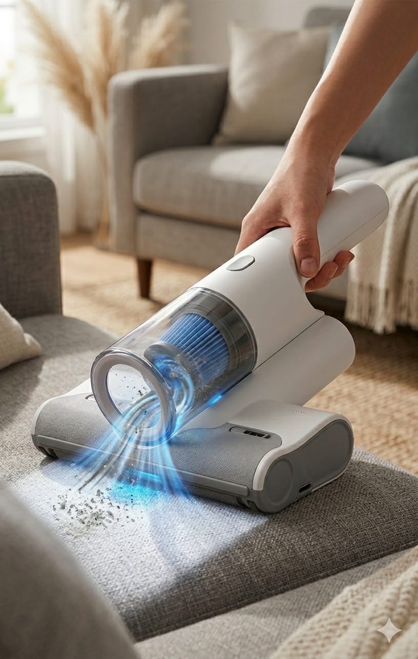 CleanNest™ UV Dust Mite Remover – High‑Power Fabric Purifier