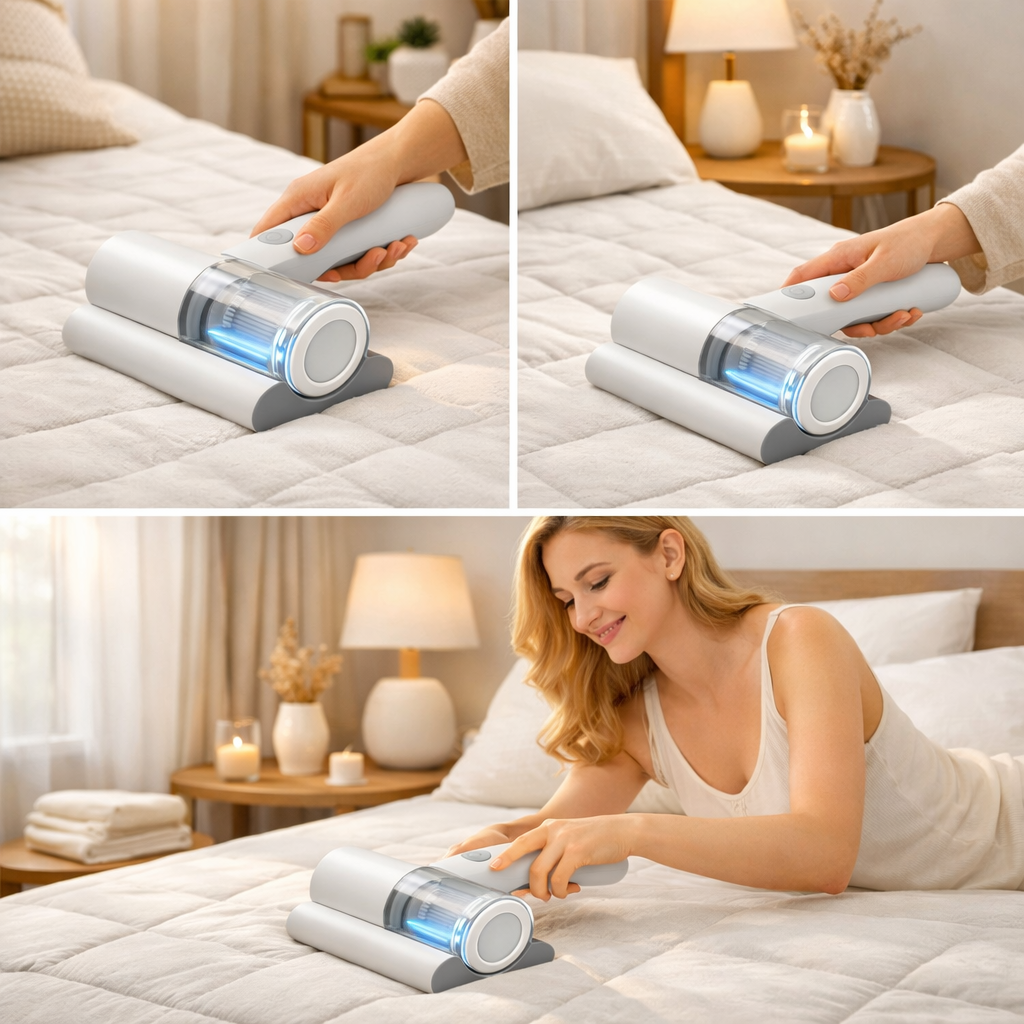 CleanNest™ UV Dust Mite Remover – High‑Power Fabric Purifier
