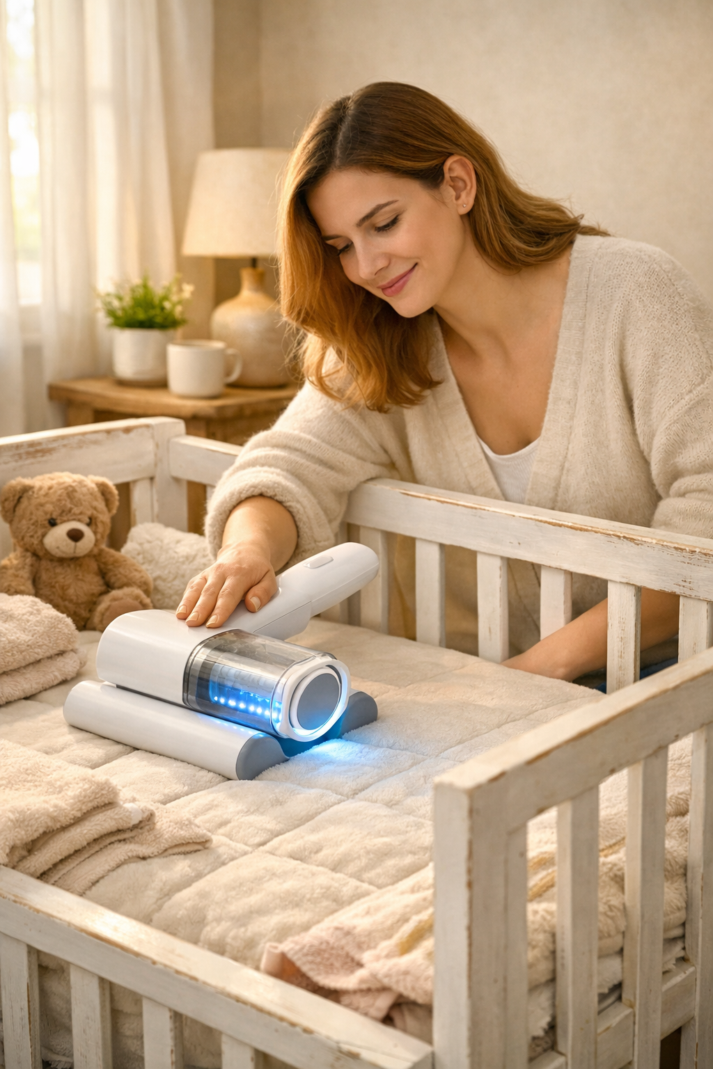 CleanNest™ UV Dust Mite Remover – High‑Power Fabric Purifier