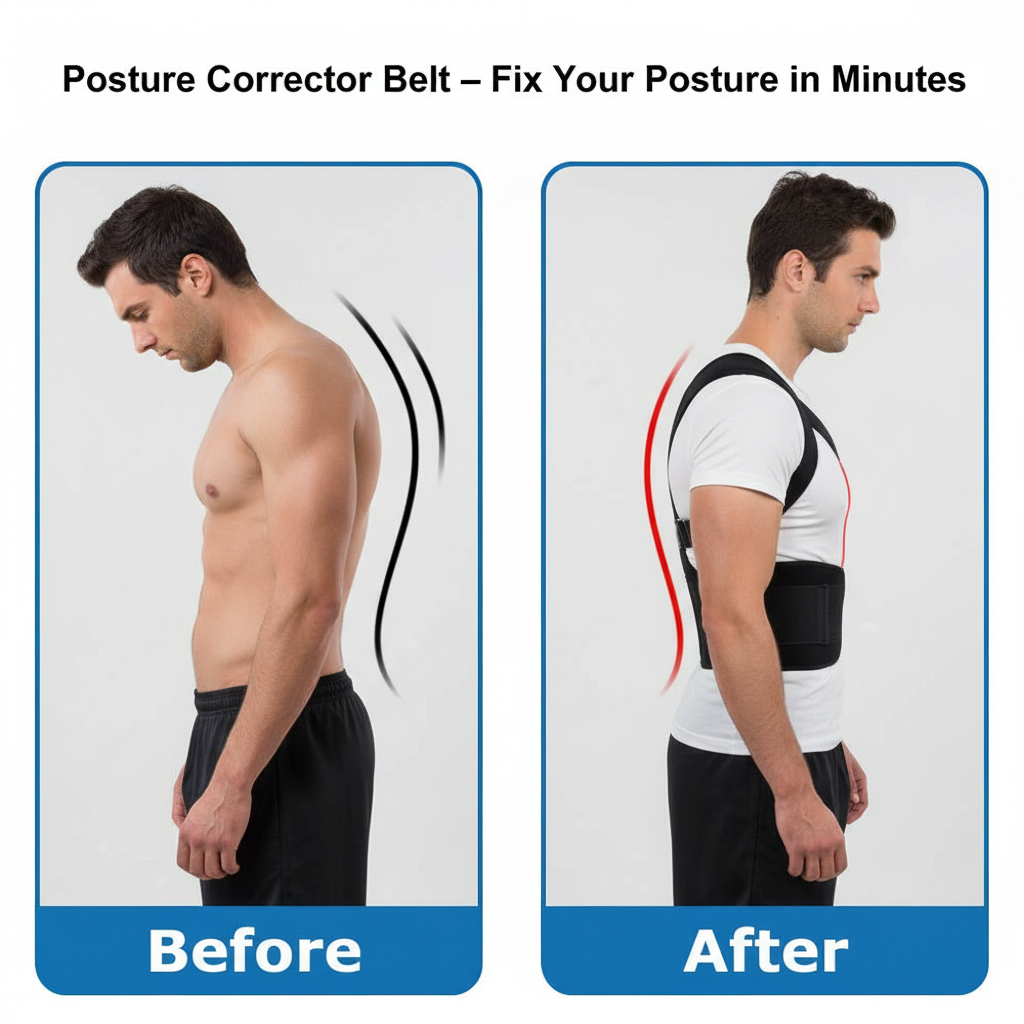 Posture Corrector Belt – Fix Your Posture in Minutes